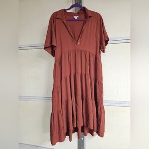 LulaRoe XL Helene 3 Tiered Dress